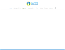 Tablet Screenshot of bigbearyogafestival.com